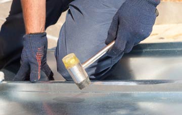 Spotland Bridge metal flat roofing repairs
